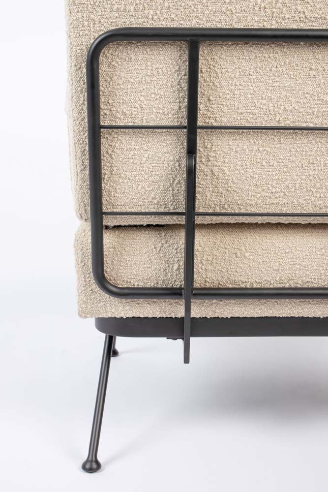 Loungestuhl BOWIE Beige