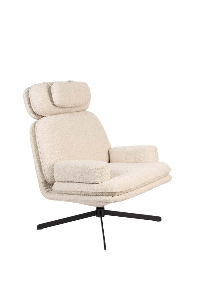 Loungestuhl TYLER Beige - Voelpe