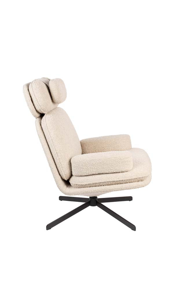 Loungestuhl TYLER Beige - Voelpe