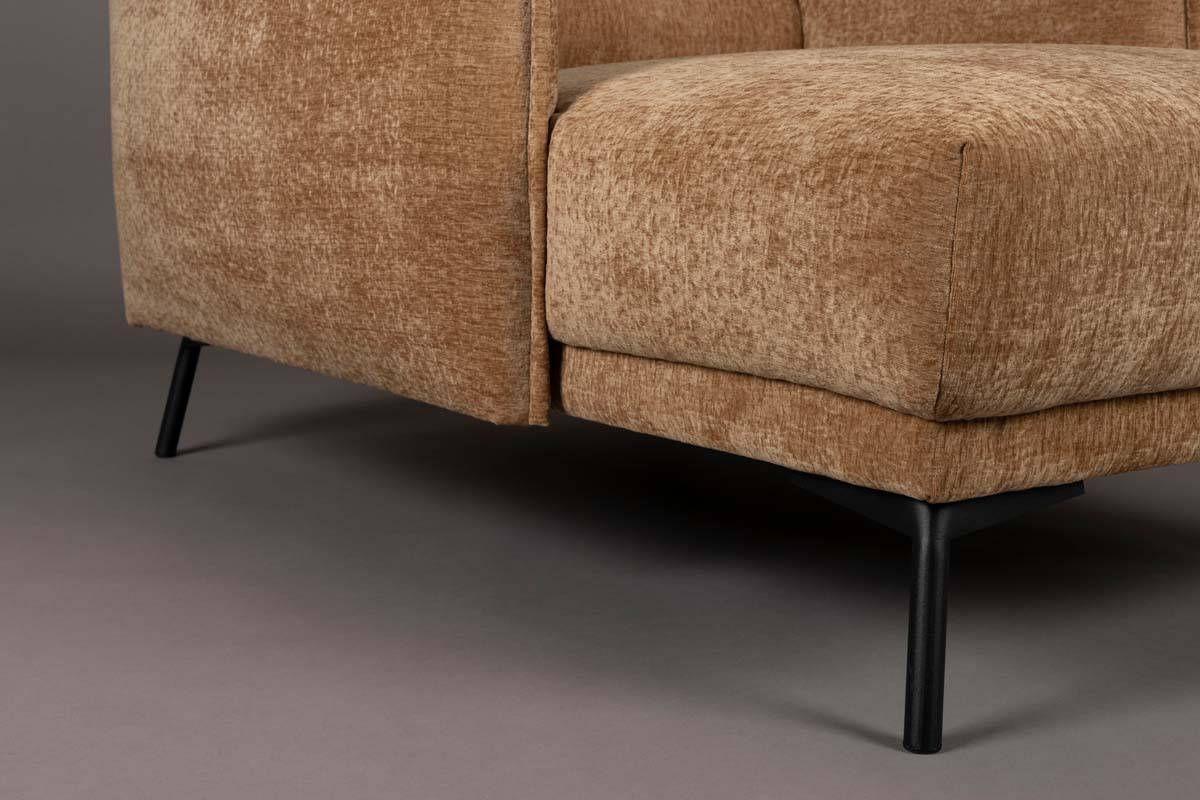 Loungesessel HARPER Braun / Beige - Voelpe