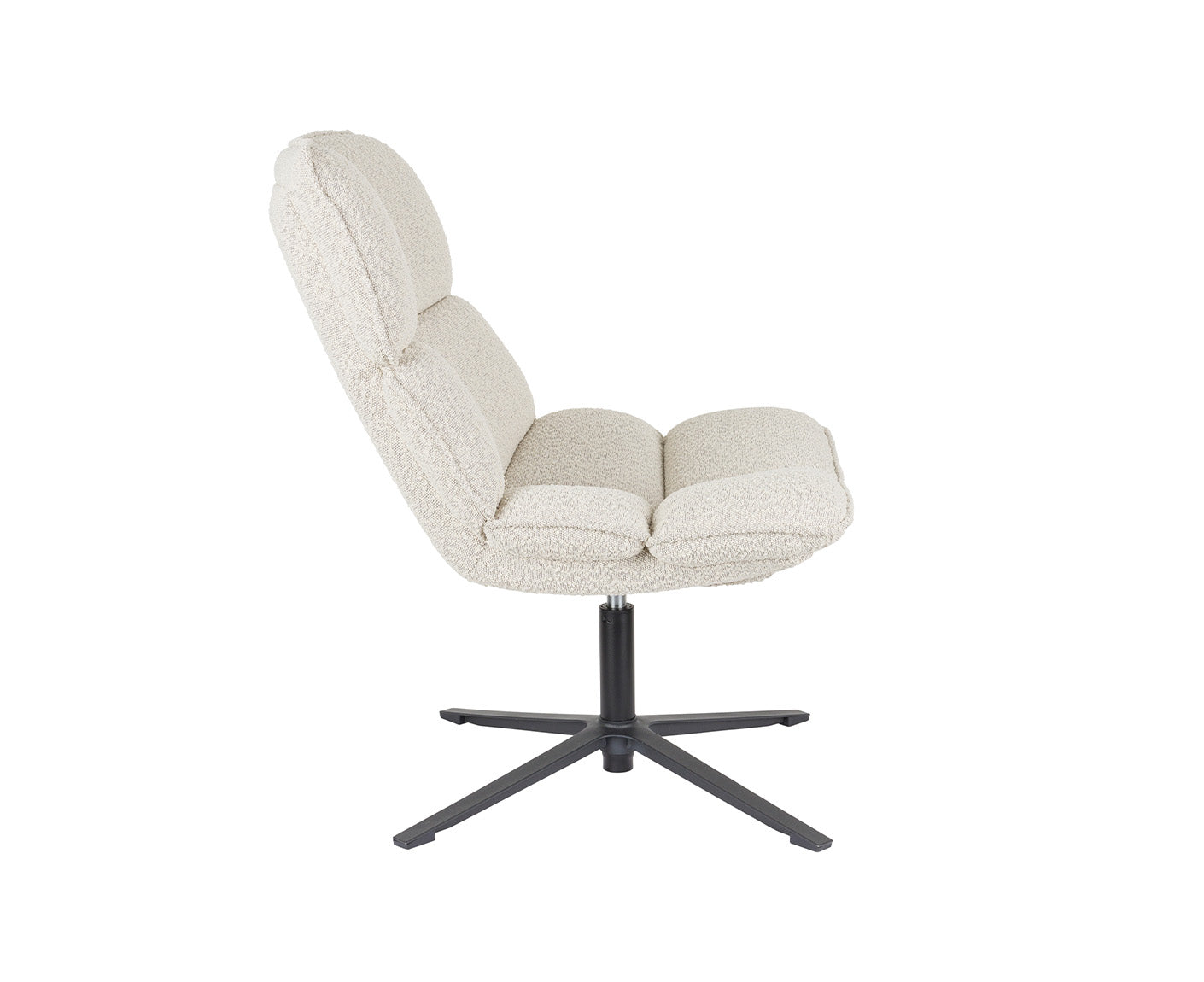 Bros Loungesessel Bouclé Beige