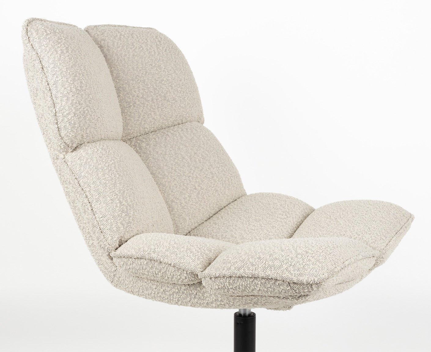 Bros Loungesessel Bouclé Beige