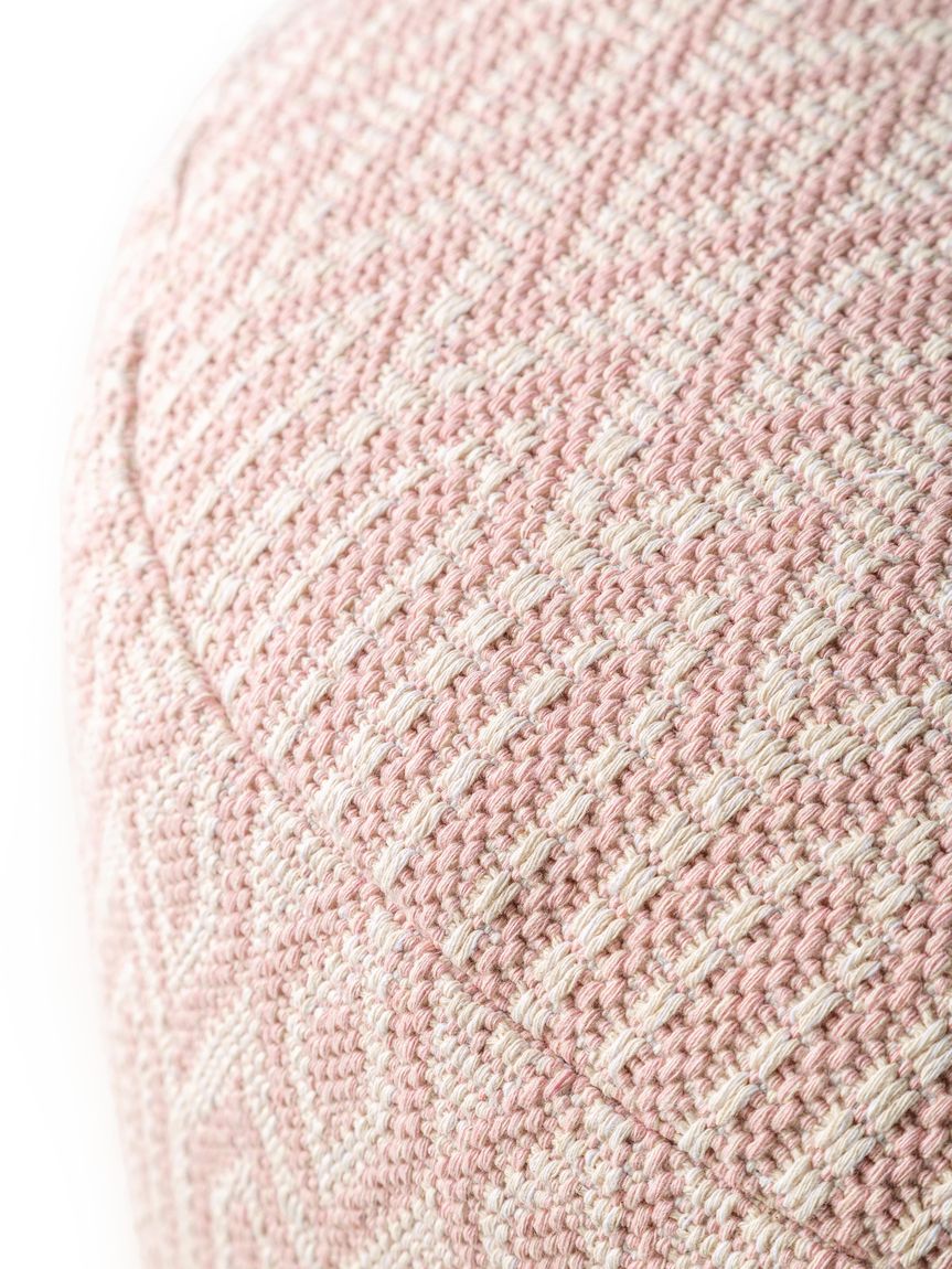Pouf Ibiza 55x55x35 cm Rosa