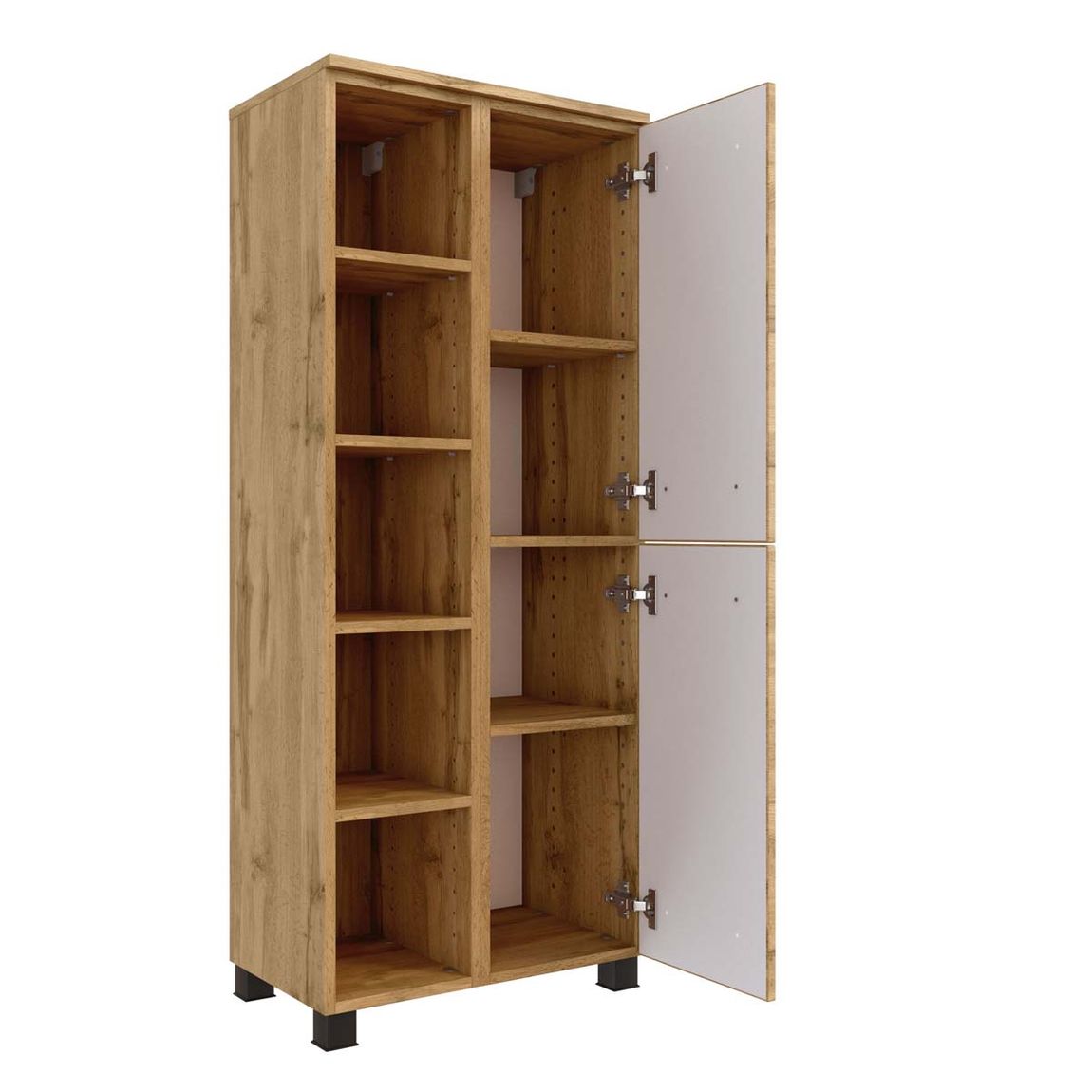 München Midischrank 55 cm Wotaneiche