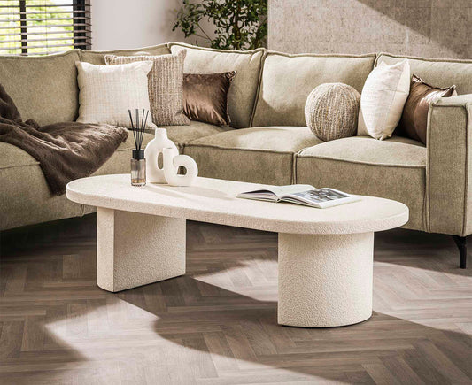 Couchtisch 150 cm Arch Stone / Marmor Composite