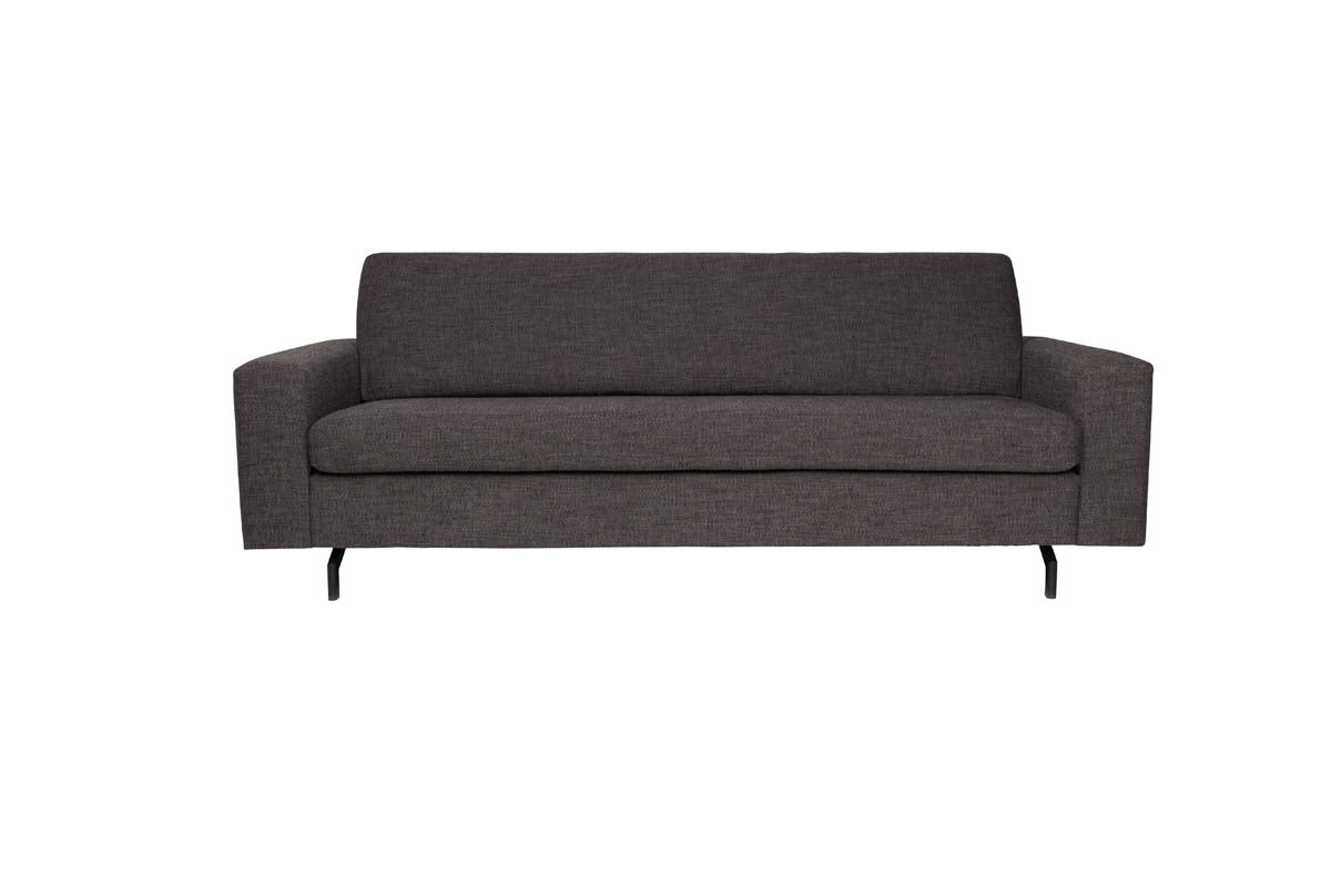 Jean 2,5-Sitzer Sofa  Anthrazit - Voelpe