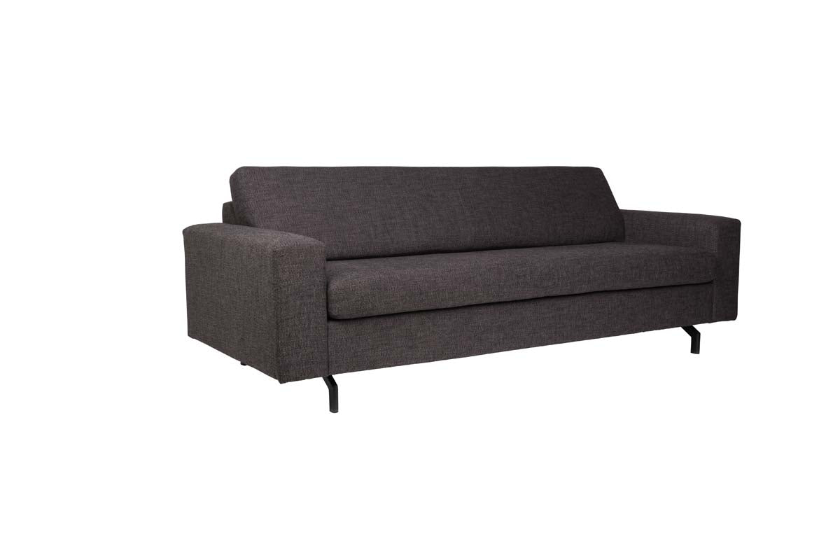 Jean 2,5-Sitzer Sofa  Anthrazit - Voelpe