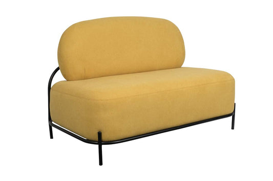 Polly Sofa 2-Sitzer Gelb - Voelpe