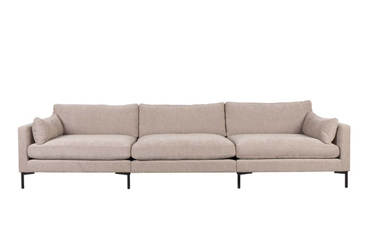 Summer 4,5-Sitzer Sofa  Beige - Voelpe