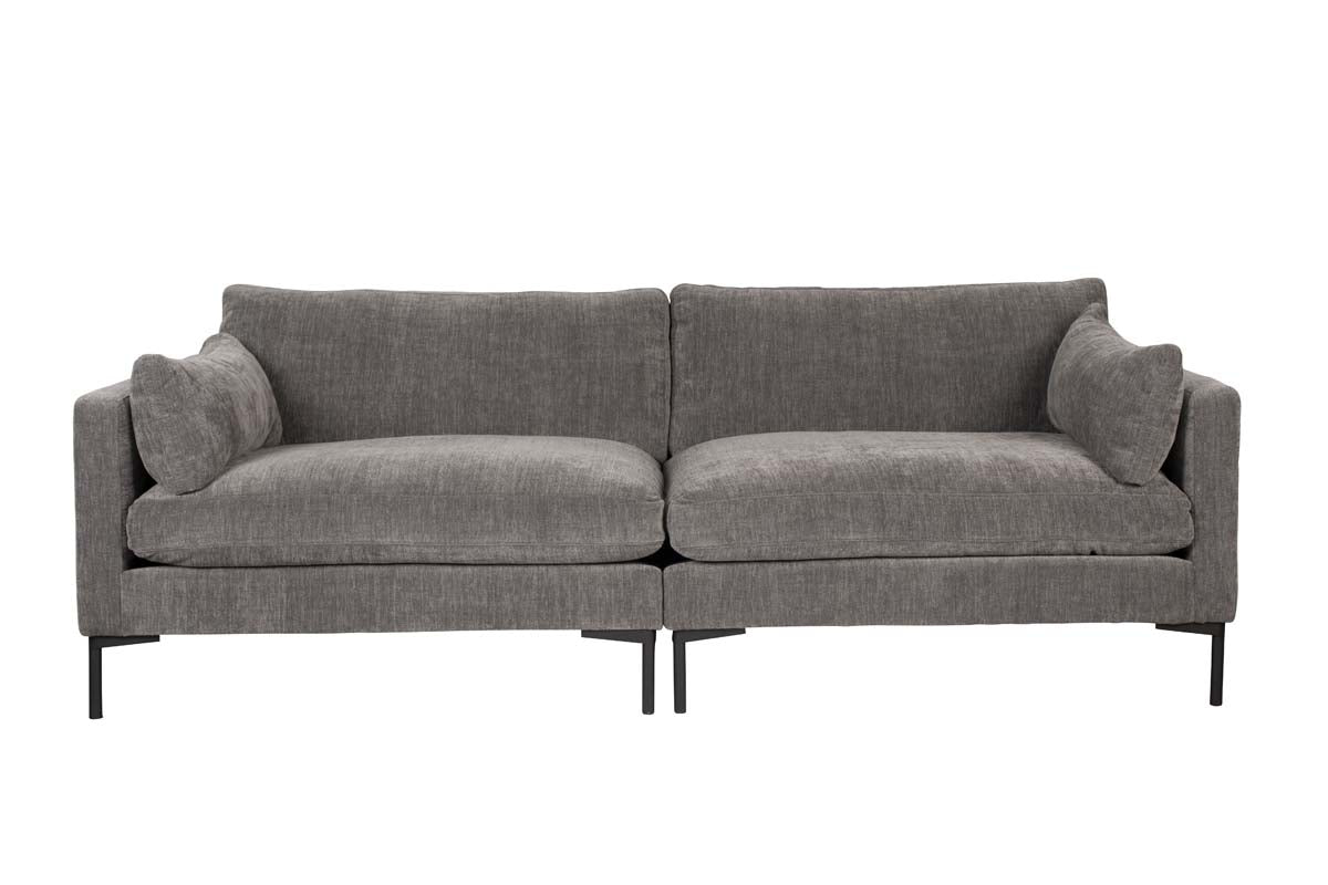 Summer 3-Sitzer Sofa  Anthrazit - Voelpe