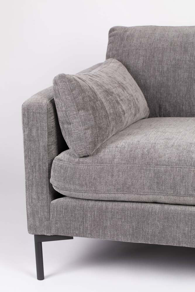 Summer 3-Sitzer Sofa  Anthrazit - Voelpe