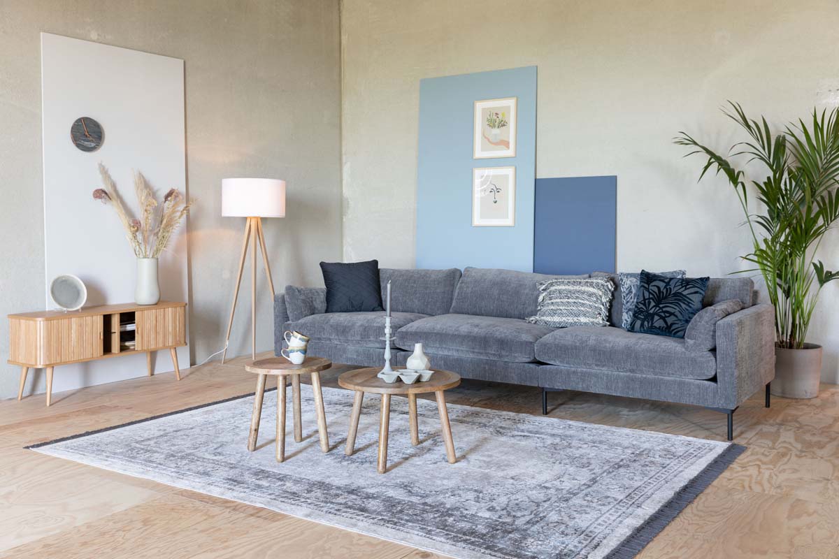 Summer 4,5-Sitzer Sofa  Anthrazit - Voelpe