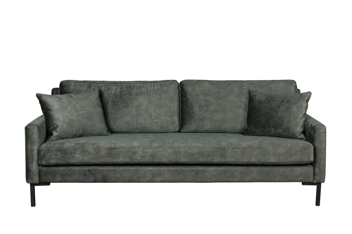 Houda Sofa 3-Sitzer Grün - Voelpe