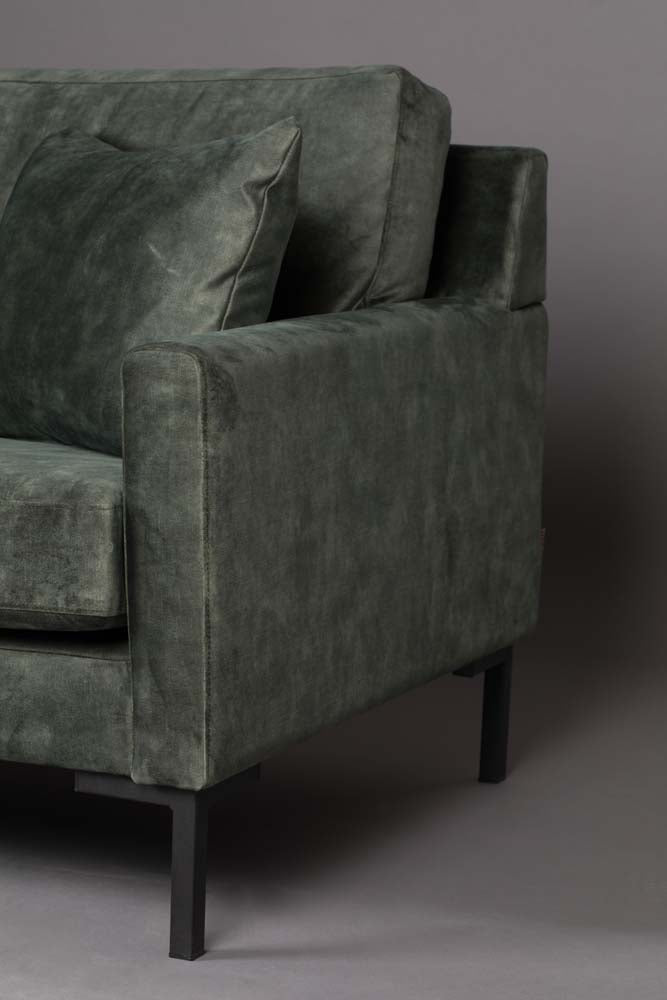 Houda Sofa 3-Sitzer Grün - Voelpe