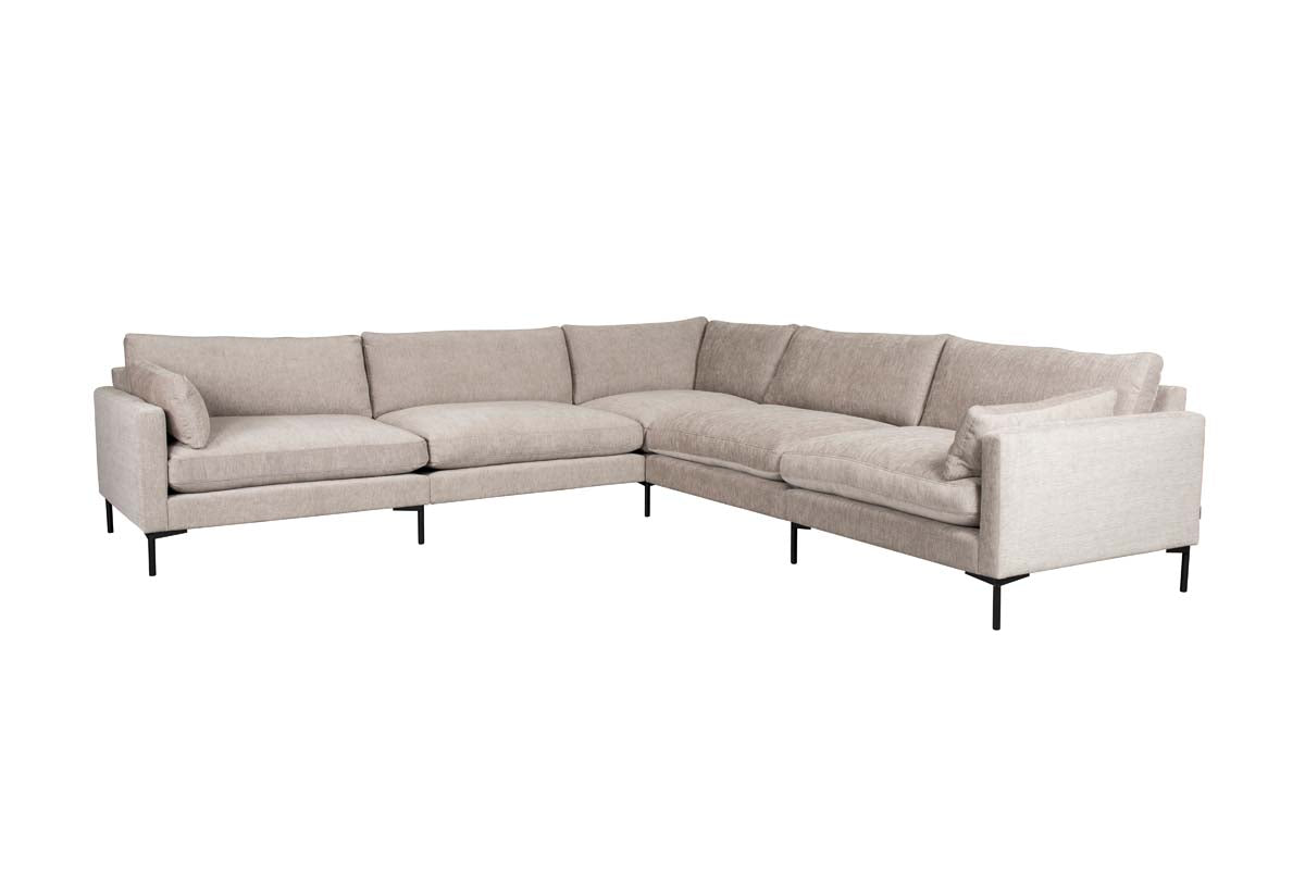 Summer Ecksofa 318x318 cm Beige - Voelpe