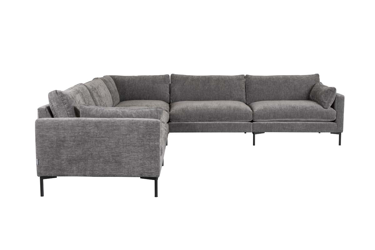 Summer Ecksofa 318x318 cm Anthrazit - Voelpe