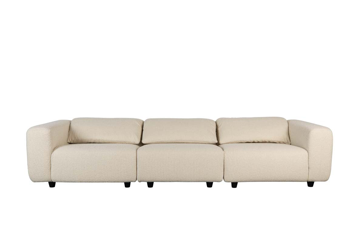 Wings Sofa 3-Sitzer Creme - Voelpe