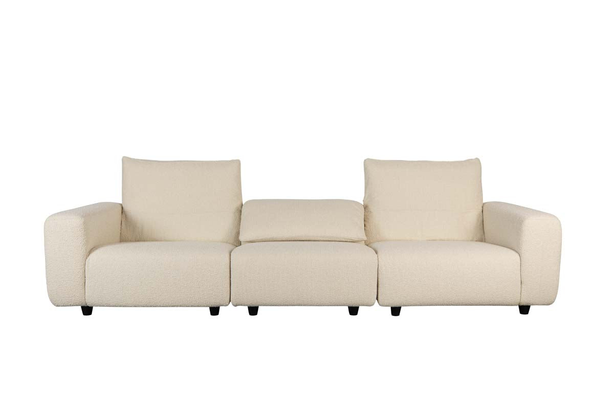 Wings Sofa 3-Sitzer Creme - Voelpe