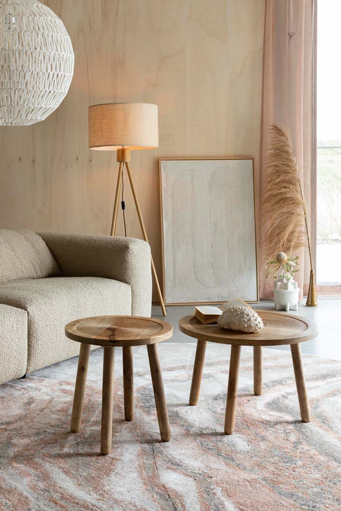 Wings Sofa 2-Sitzer Sand - Voelpe