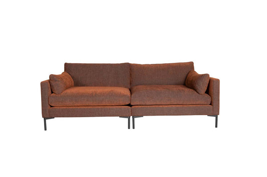 Summer Sofa 3-Sitzer Braun/Bronze - Voelpe