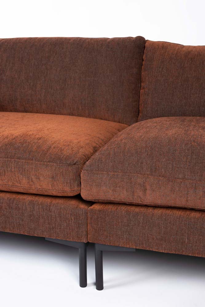 Summer Sofa 3-Sitzer Braun/Bronze - Voelpe