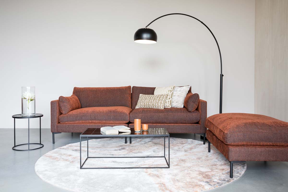 Summer Sofa 3-Sitzer Braun/Bronze - Voelpe