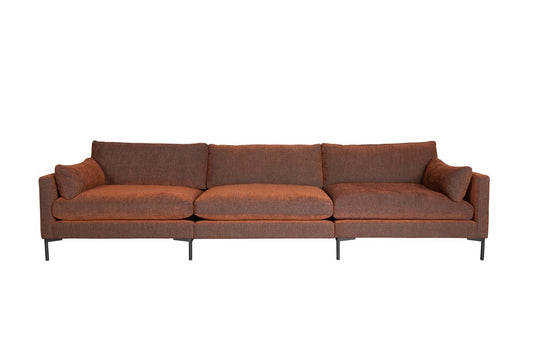 Summer Sofa 4,5-Sitzer Braun/Bronze - Voelpe