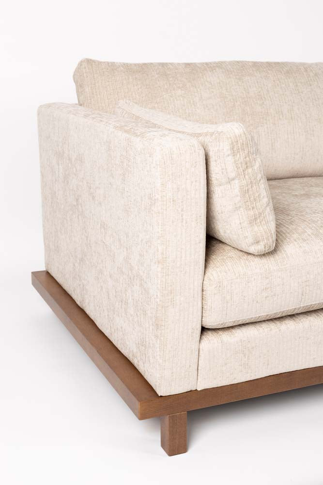 Blossom 3-Sitzer Sofa Beige - Voelpe