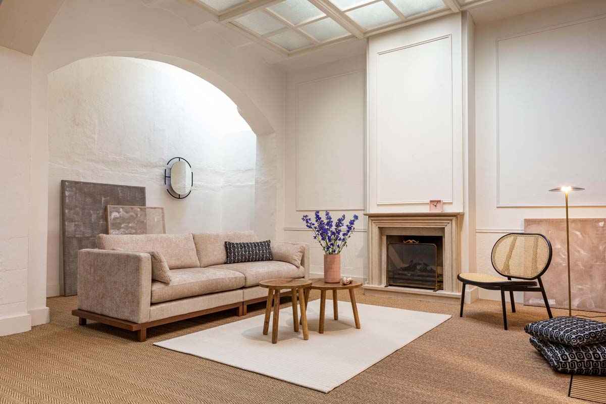 Blossom 3-Sitzer Sofa Beige