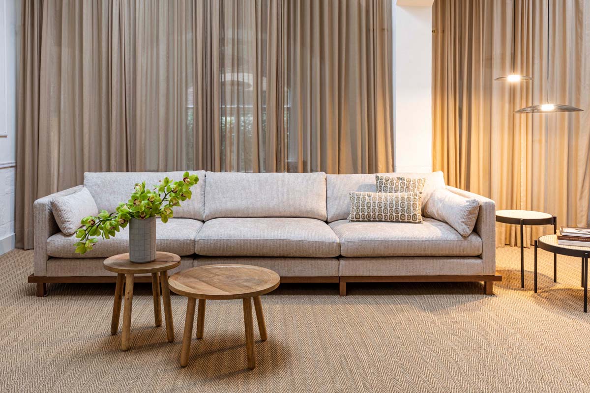 Blossom 4,5-Sitzer Sofa Beige