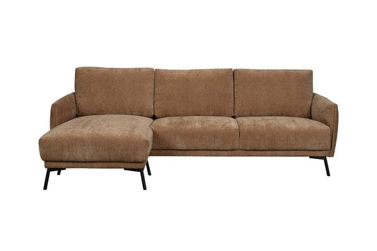 Sofa HARPER Links / Rechts Braun / Beige - Voelpe