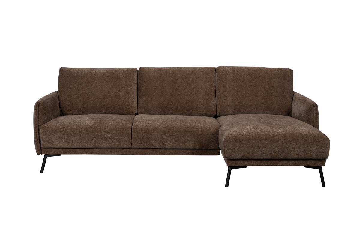 Sofa HARPER Links / Rechts Braun - Voelpe