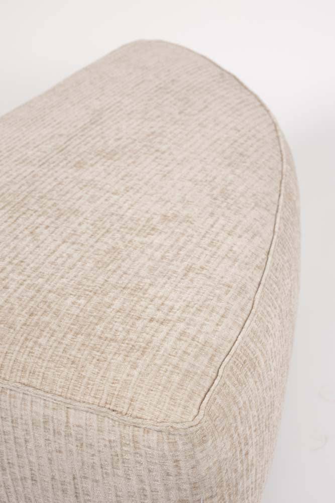 Sofa HUNTER PIE POUF Links Beige - Voelpe