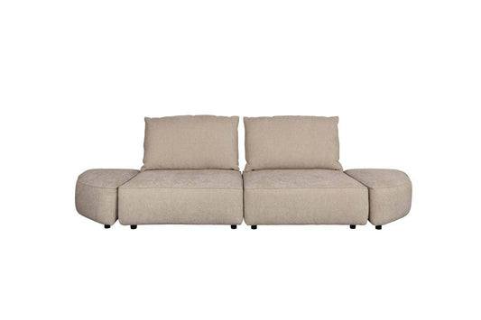 Sofa HUNTER 3-Sitzer Beige - Voelpe