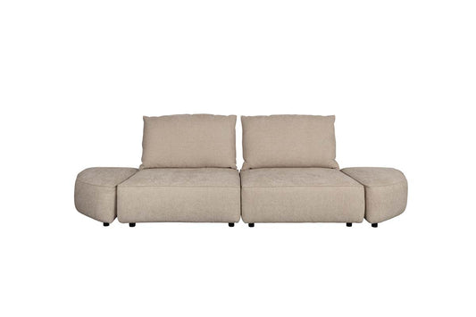 Sofa HUNTER 3-Sitzer Beige