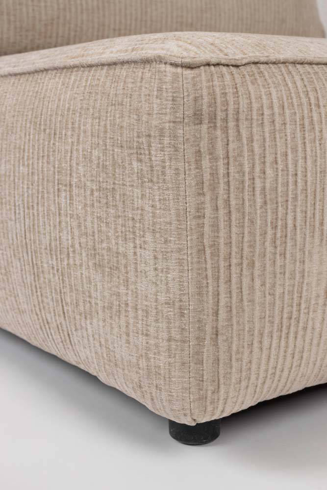 Sofa HUNTER 3-Sitzer Beige - Voelpe