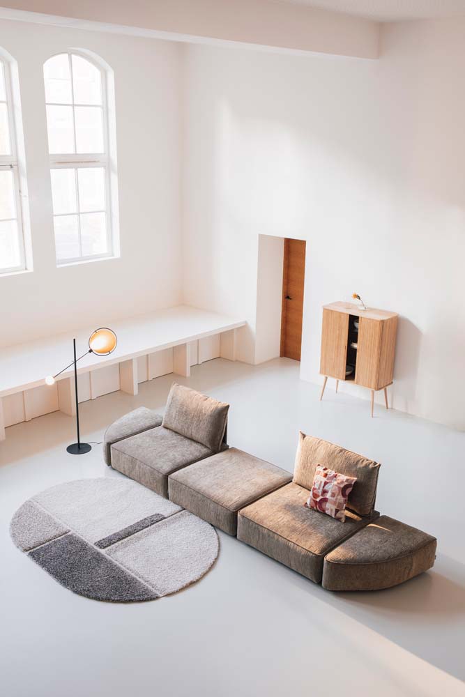 Sofa HUNTER 4,5-Sitzer Moosgrün