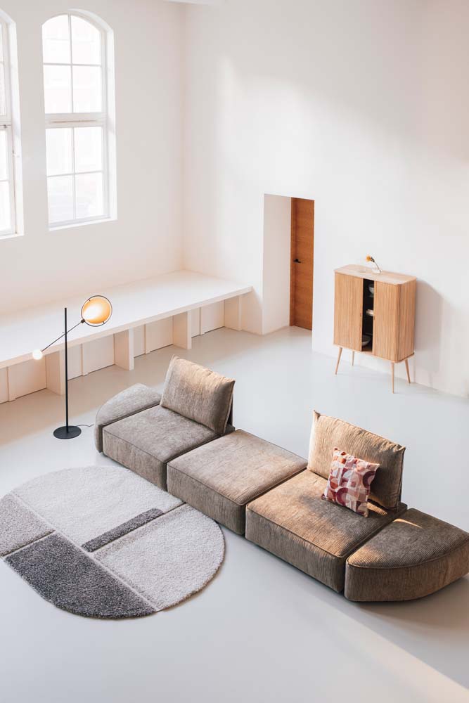 Sofa HUNTER 4,5-Sitzer Moosgrün