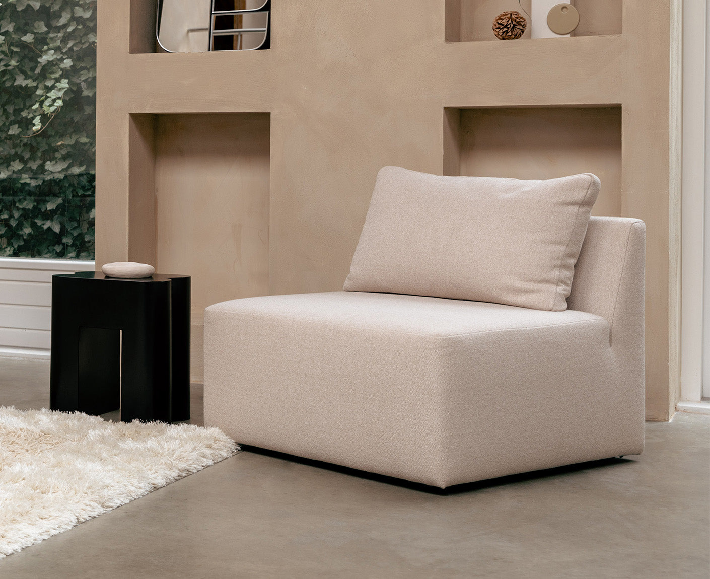 Prosper Erweiterungselement 1-Sitzer Beige