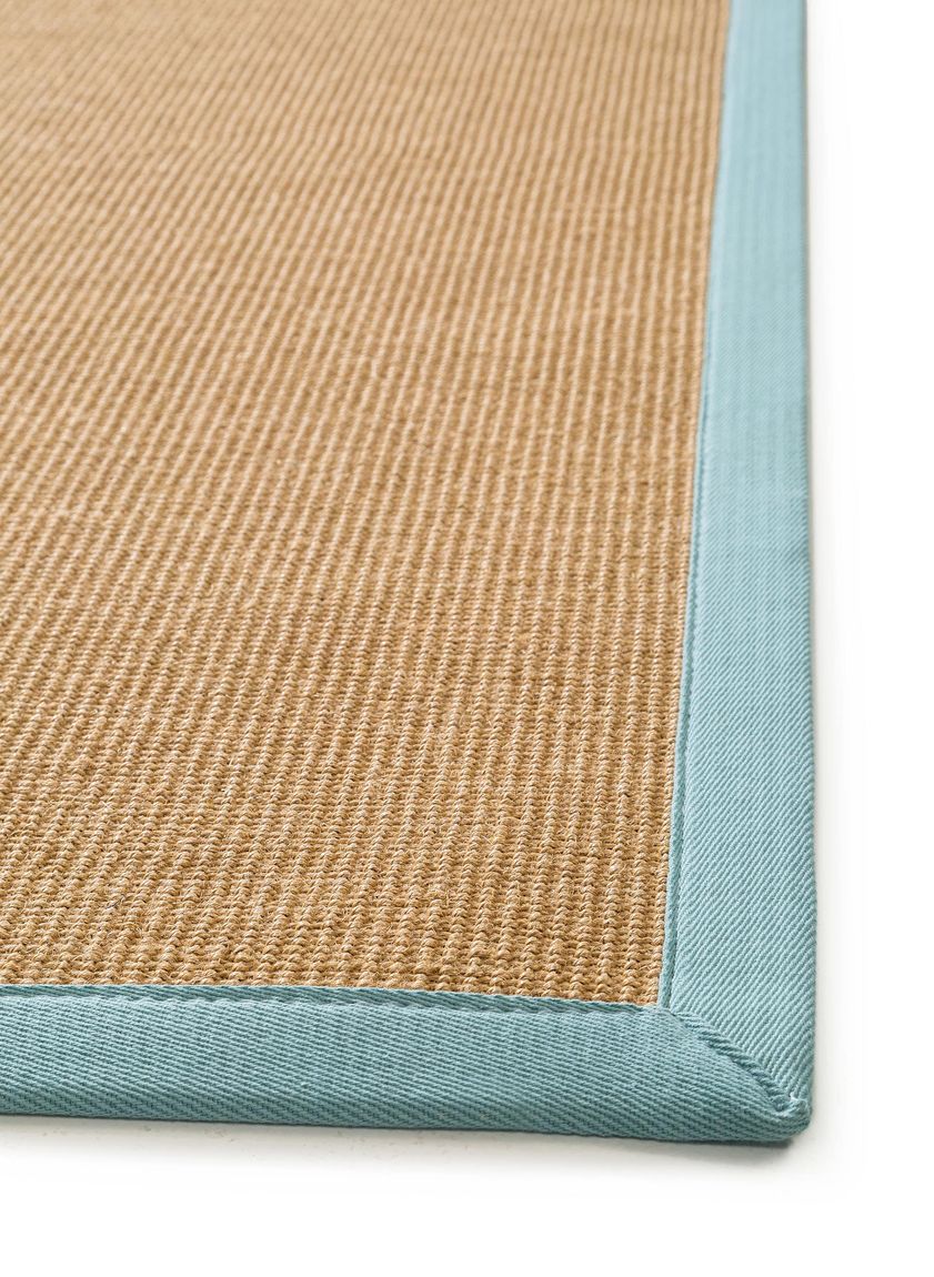 Sisalteppich Sisal Blau