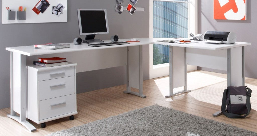 Office Line Home Office Komplettset 5-teilig Weiß