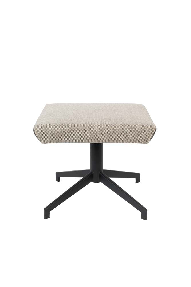 Uncle Jesse Lounge Hocker Grau