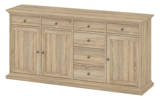 Tvilum Paris Sideboard Türenschrank Kommode Schrank Anrichte Regal 79854 Eiche Sonoma