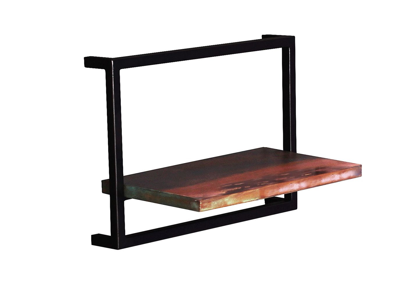 277118 RIVERBOAT Wandregal-Set, 4-teilig Bunt, Schwarz