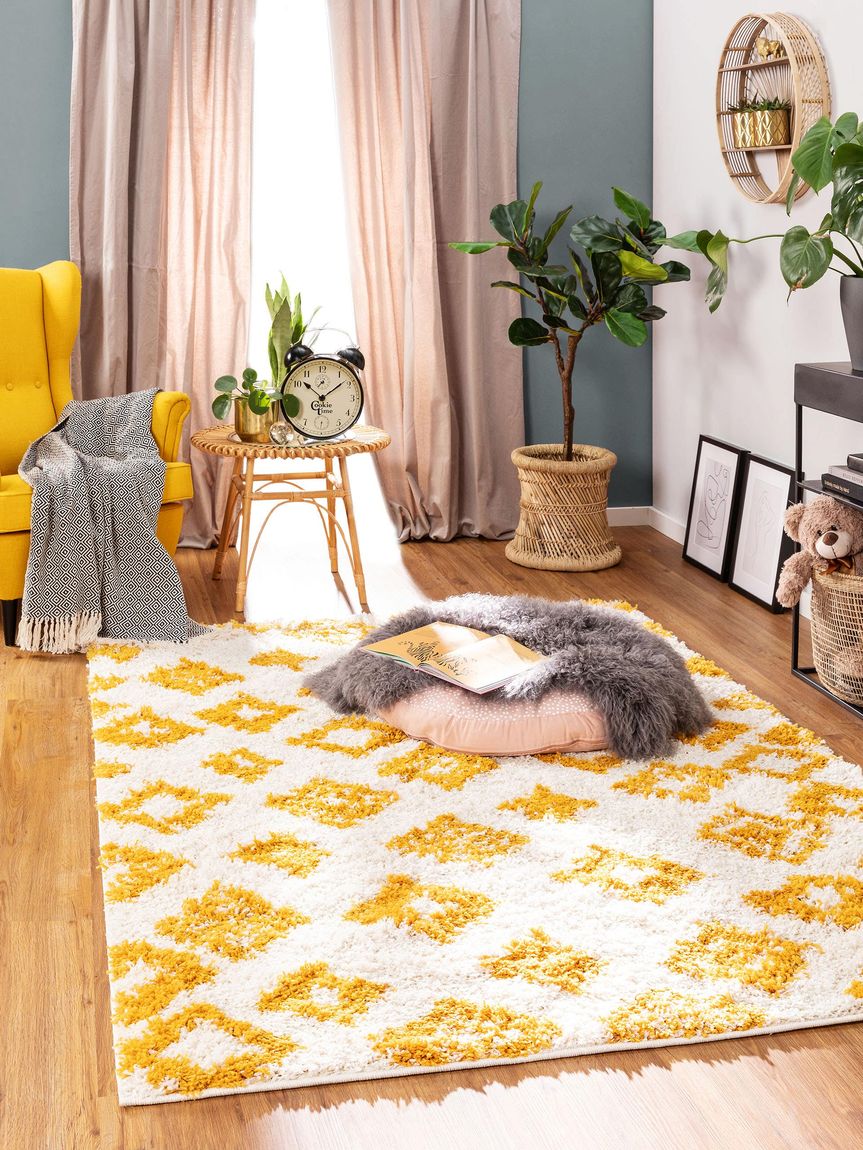 Kinderteppich Soho Gelb