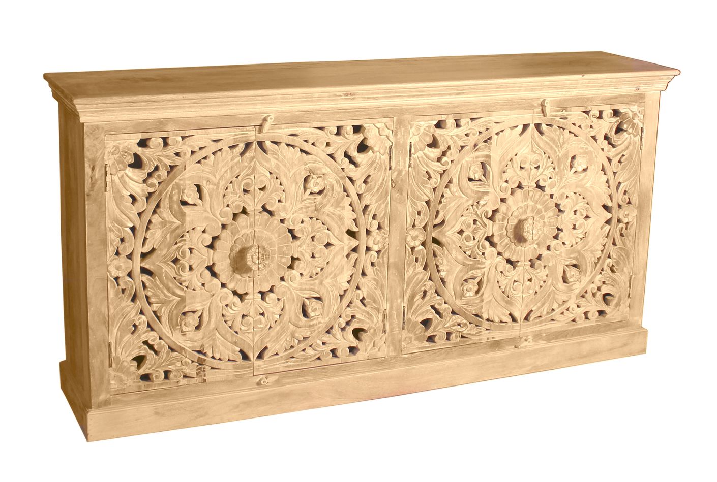 LAKADEE Sideboard 4-türig Natur