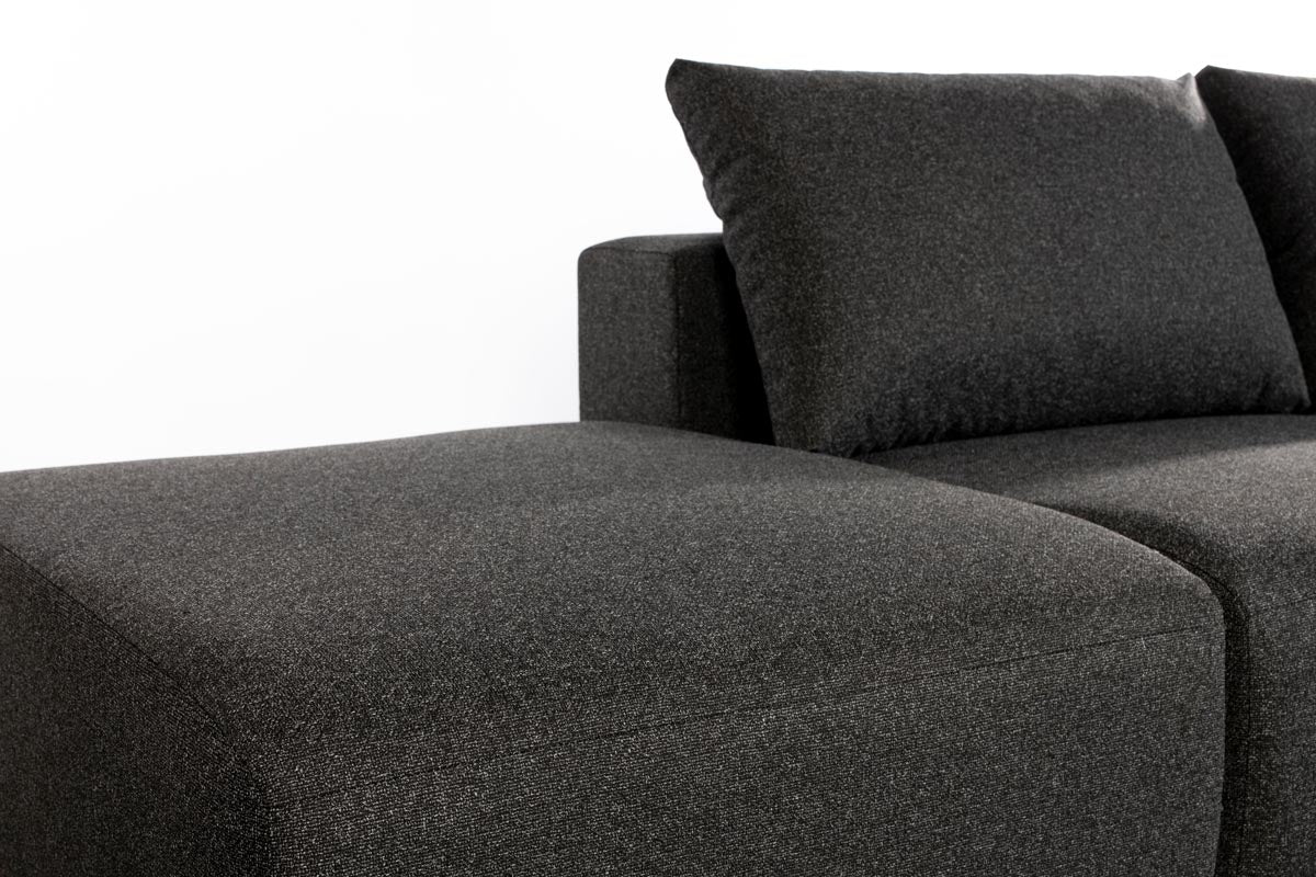 Sofaelement 3-Sitzer Rechts Outdoor Anthrazit