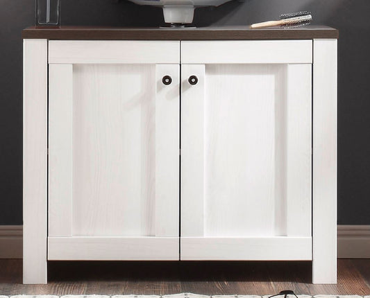 ANTWERPEN Waschbeckenunterschrank WBU Unterschrank Badezimmerschrank Weiß