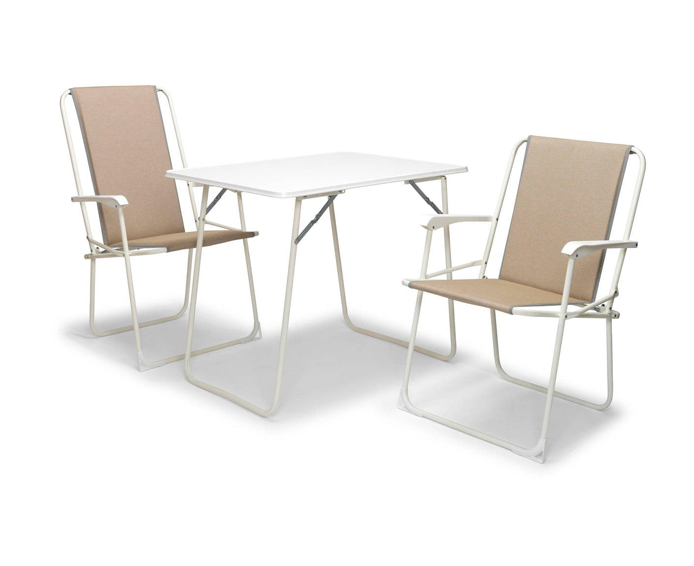 Camping-Tisch 60x80 cm Weiß