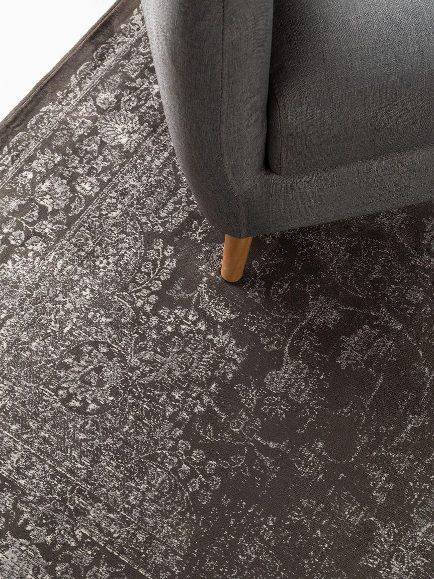 Viskoseteppich Elling Taupe